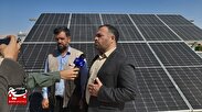 7 پروژه پنل خورشیدی در آرادان افتتاح شد