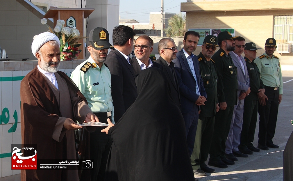 صبحگاه مشترک نیروی انتظامی شهرستان دشتستان برگزار شد