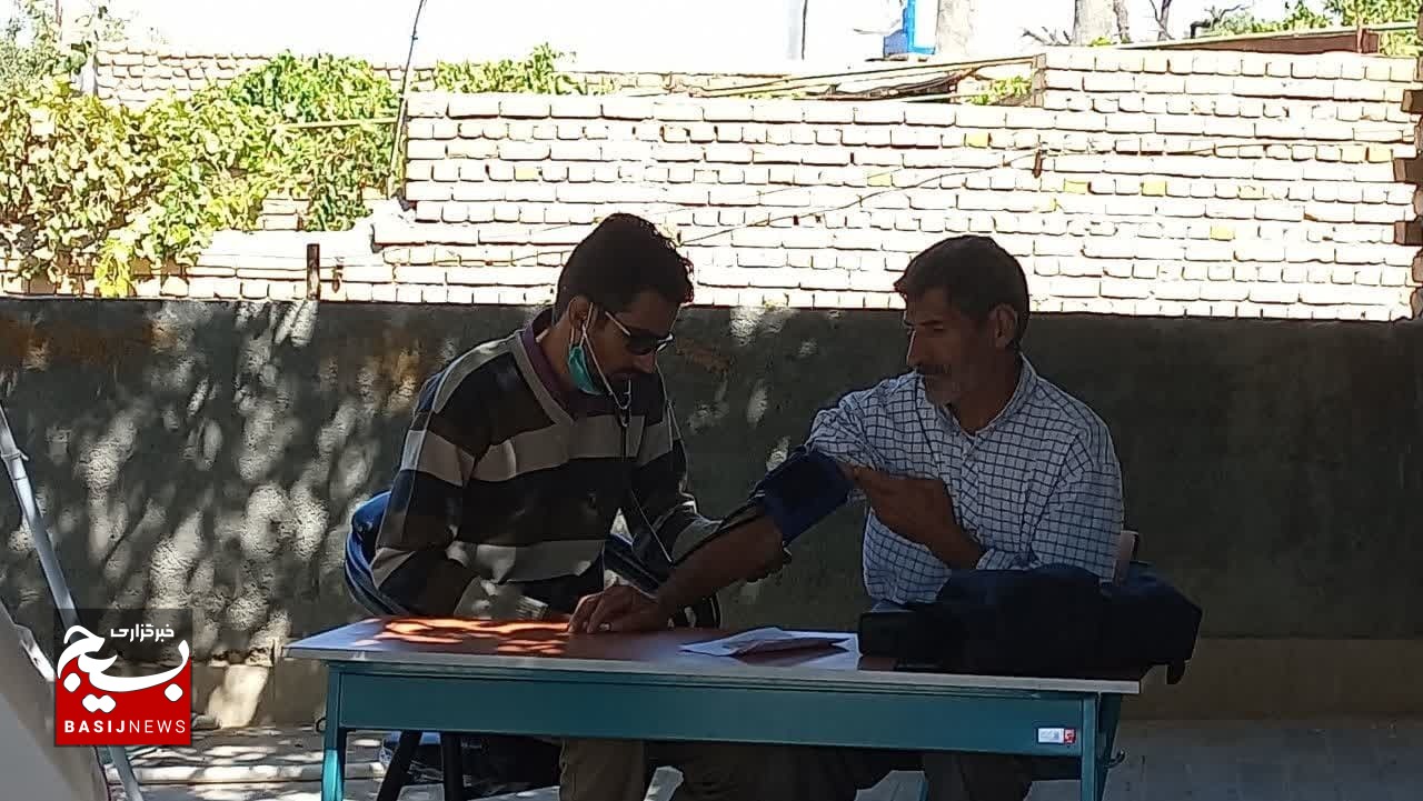 مشق دانشجویی ۵۰ جهادگر بسیجی در مناطق محرم تربت جام + عکس