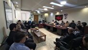 برگزاری جلسه شورای هیئت اندیشه ورز بسیج مهندسین عمران و معماری خوزستان با موضوع انتخابات مجلس شورای اسلامی