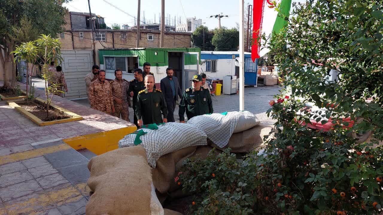 اهدای خون فرمانده و کارکنان تیپ 48 فتح