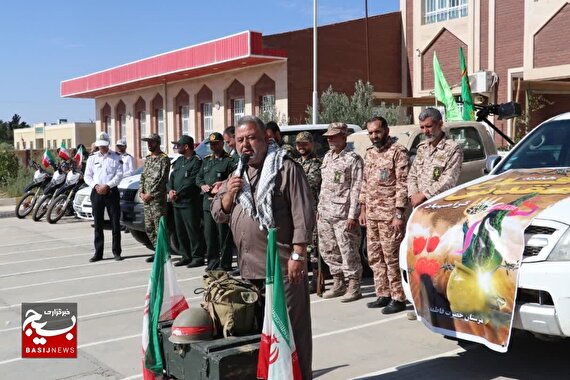 کاروان ایثار و مقاومت در مدارس دامغان