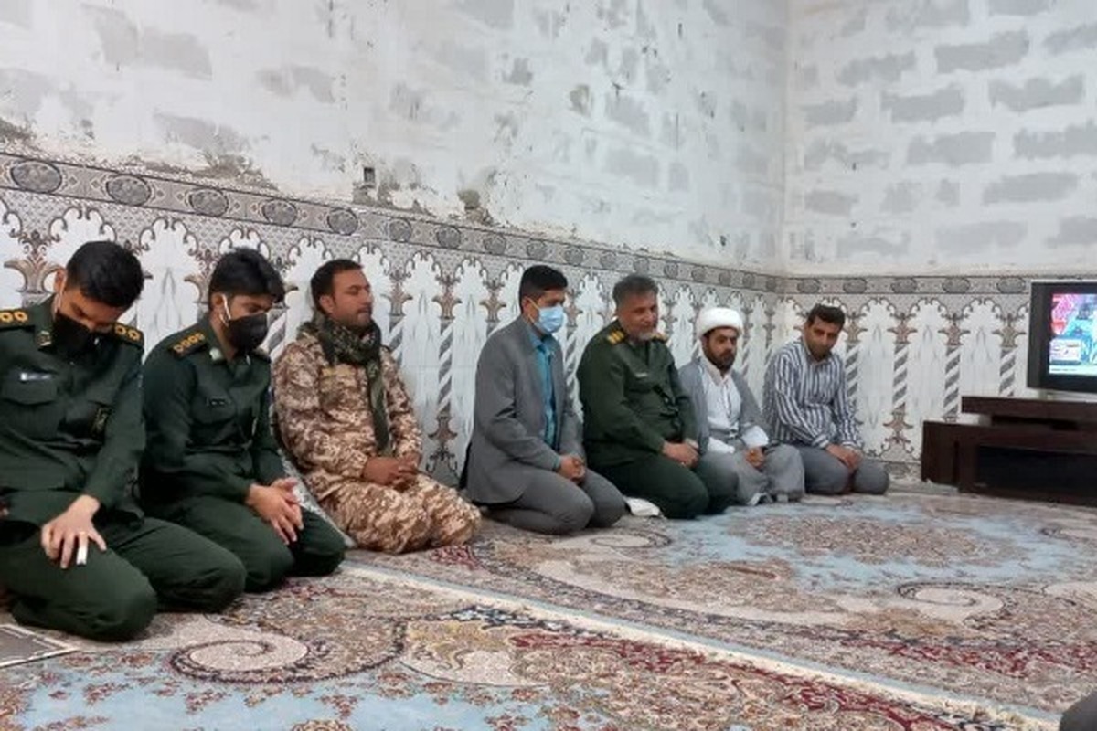 تجلیل و دیدار ازخانواده شهدا و ایثارگران روستای ملک حیدری
