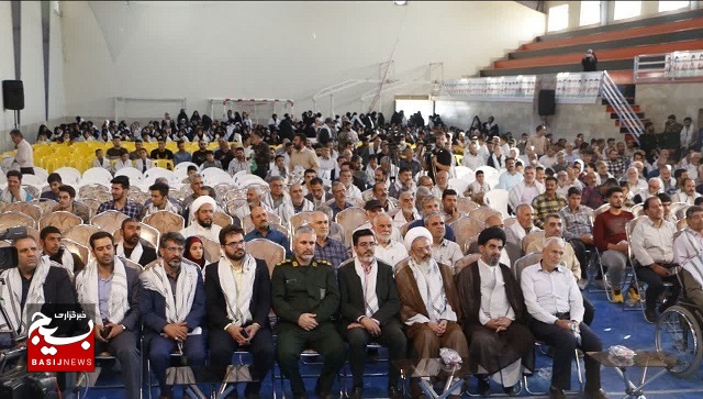 افتتاحیه کنگره ملی ۲۴ هزارشهید استان اصفهان در شهرستان فلاورجان