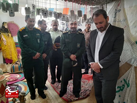 برپایی نمایشگاه طرح اسوه در شهرستان دیلم