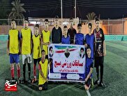 مسابقات ورزشی توسط پایگاه مقاومت بسیج کربلای شهر اهرم برگزار شد