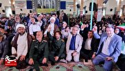 خروش دانش‌آموزان ساوجی در روز ۱۳ آبان