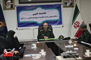 نشست خبری با حضور سرهنگ پاسدار علی شعبانی فرمانده ناحیه مقاومت بسیج امام هادی (ع)