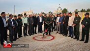 برگزاری آیین کلنگ‌زنی منازل سازمانی سپاه در دشتستان