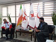 نشست دکترحسن پور با دبیر کل هلال احمر جمهوری اسلامی ایران