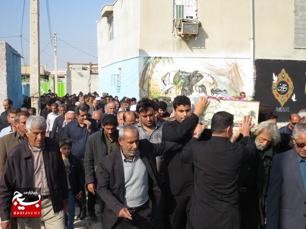 شهید گمنام دفاع مقدس امروز مهمان نماز جمعه دلوار بود
