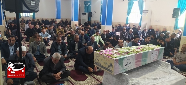 شهید گمنام دفاع مقدس امروز مهمان نماز جمعه دلوار بود