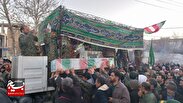استقبال مردم ولایی و شهیدپرور تفرش از شهدای گمنام