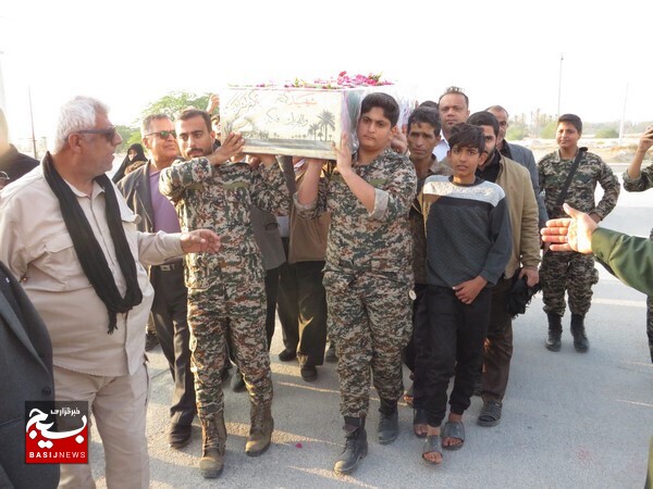 استقبال با شکوه مردم روستای جائینک از شهید گمنام