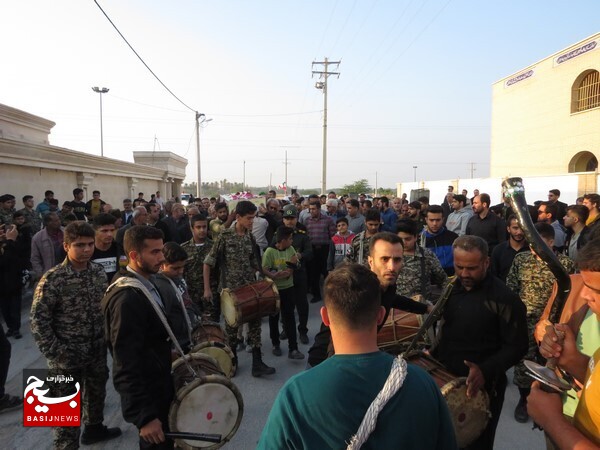 استقبال با شکوه مردم روستای جائینک از شهید گمنام