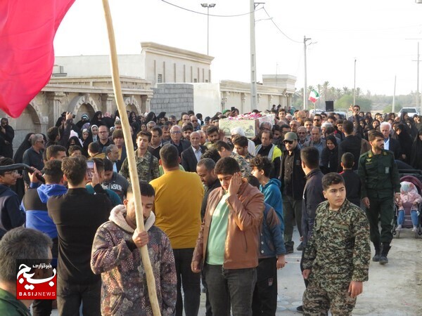 استقبال با شکوه مردم روستای جائینک از شهید گمنام