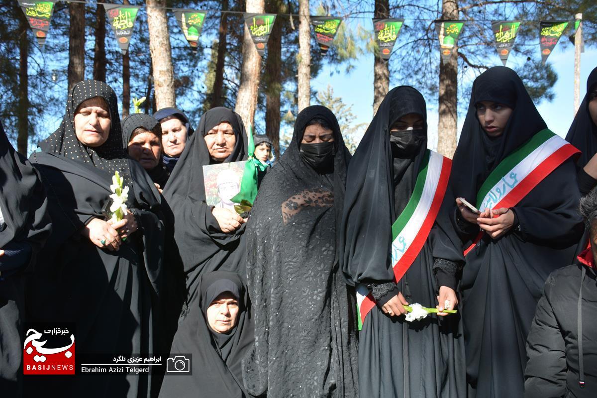 حماسه مردم شهر یاسوج برای 3 شهید خوشنام + ( تصاویر 2)