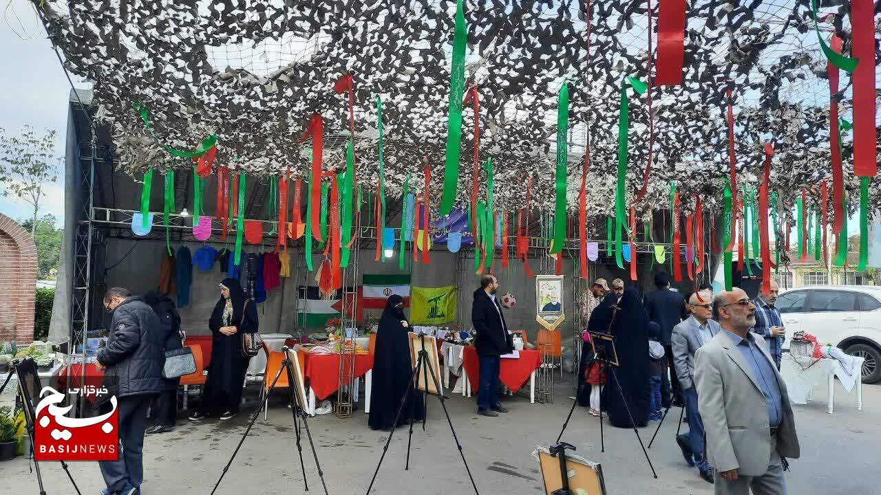 افتتاح نمایشگاه جشنواره شمیم علوی