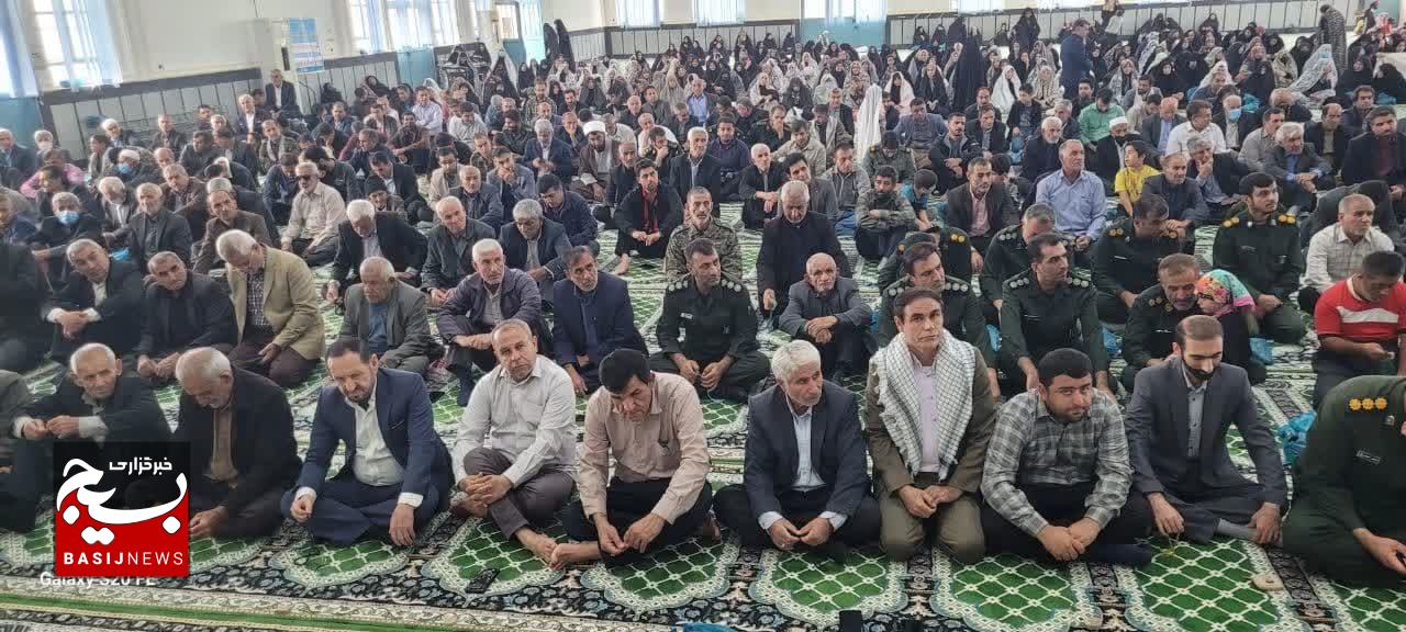 اجتماع بزرگ بسیجیان در شهرستان چرام