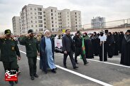برگزاری صبحگاه مشترک نیروهای نظامی و انتظامی در فردیس به روایت تصویر
