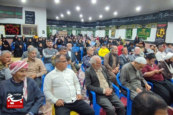 یادواره شهیدعلی صیادی در روستای جزیره شمالی بخش ریگ گناوه برگزارشد