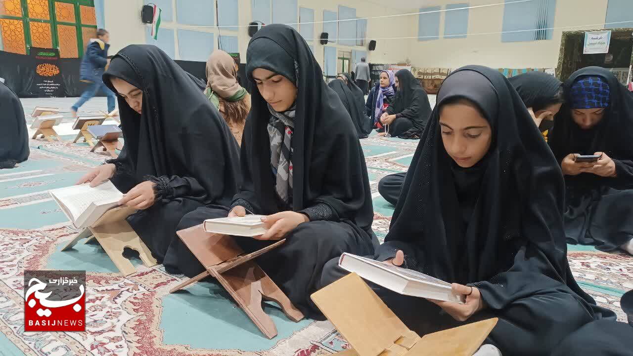محفل انس با قرآن کریم در شهرستان مارگون +( تصاویر )