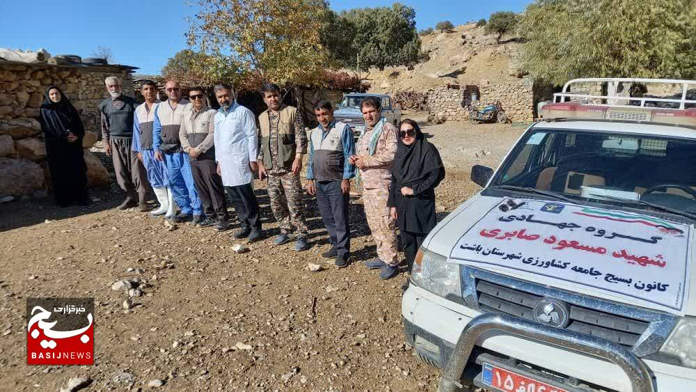 واکسیناسیون چهار هزار راس دام علیه بیماری نیوکاسل توسط بسیج در شهرستان باشت