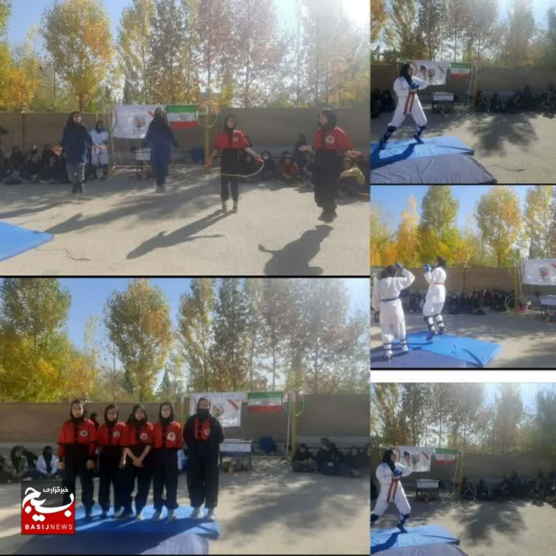 گزارشی از اجرای مسابقات ورزشی حوزه و پایگاه های خواهران نواحی مقاومت بسیج سراسر استان + ( تصاویر)