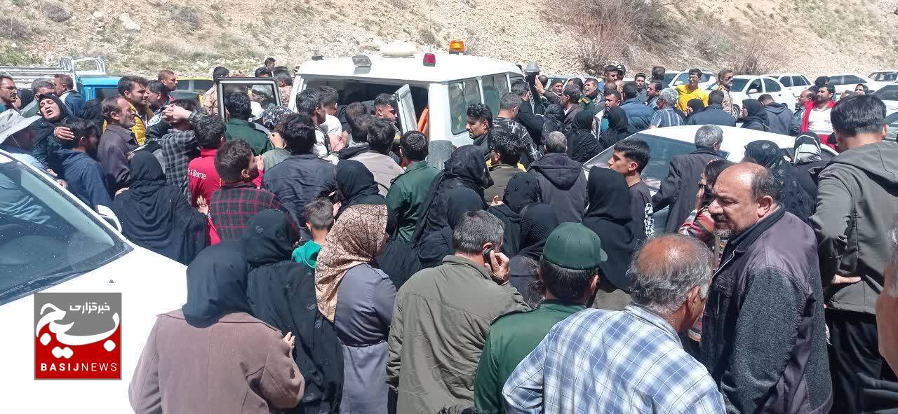 کشف جسد گردشگر خانم در رودخانه گنجگان توسط رزمندگان تیپ 48 فتح کهگیلویه و بویراحمد + (فیلم و تصاویر)