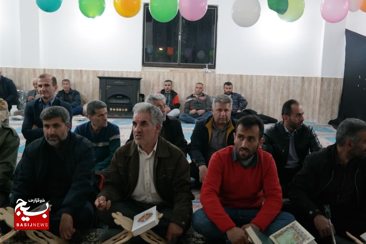 برگزاری محفل انس با قرآن در روستای تاریخی آل بویه شهرستان املش