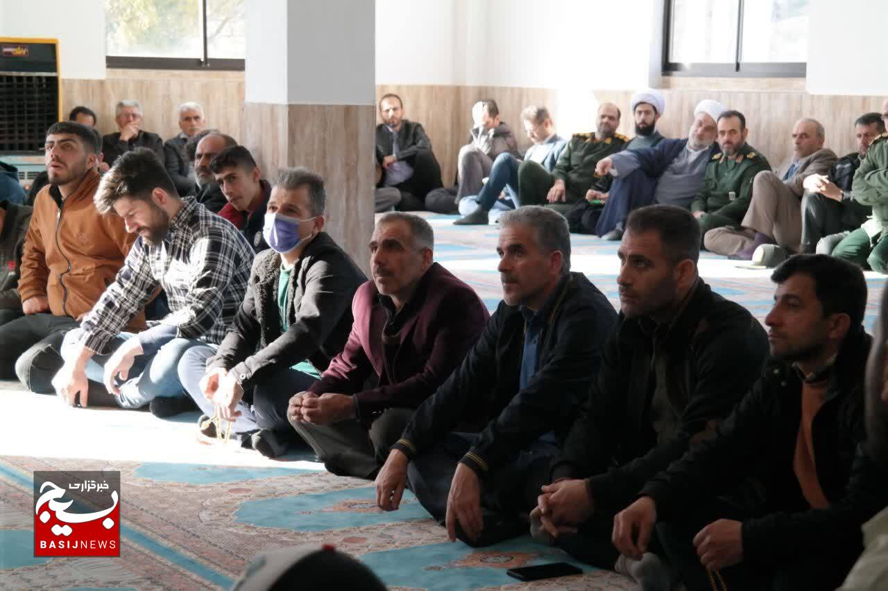 افتتاح مسجد جامع در روستای تاریخی آل بویه شهرستان املش