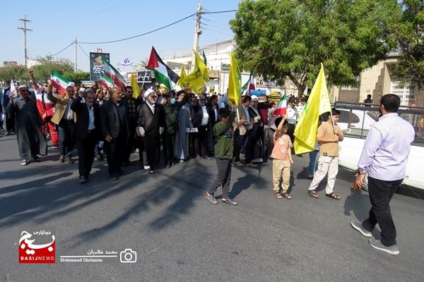 راهپیمایی جمعه نصر در بندر کنگان برگزار شد