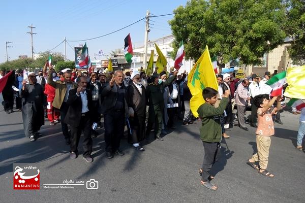 راهپیمایی جمعه نصر در بندر کنگان برگزار شد