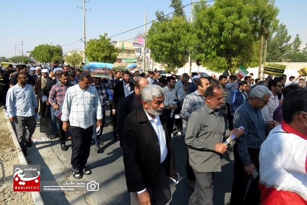 راهپیمایی جمعه نصر در بندر کنگان برگزار شد