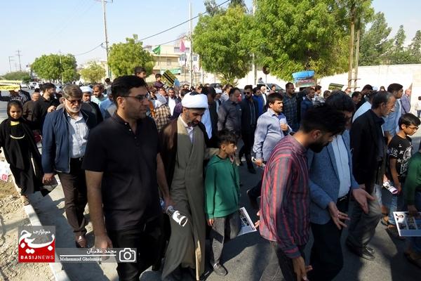 راهپیمایی جمعه نصر در بندر کنگان برگزار شد