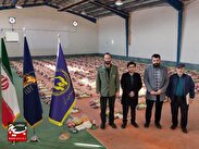 توزیع ۱۷۰ بسته کمک مؤمنانه شب یلدایی در نوبران