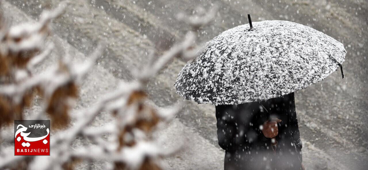 برف و باران استان اردبیل را فرا می‌گیرد