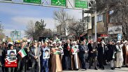 راهپیمایی روز حماسه نهم دی ماه در قوچان انقلابی به روایت تصویر