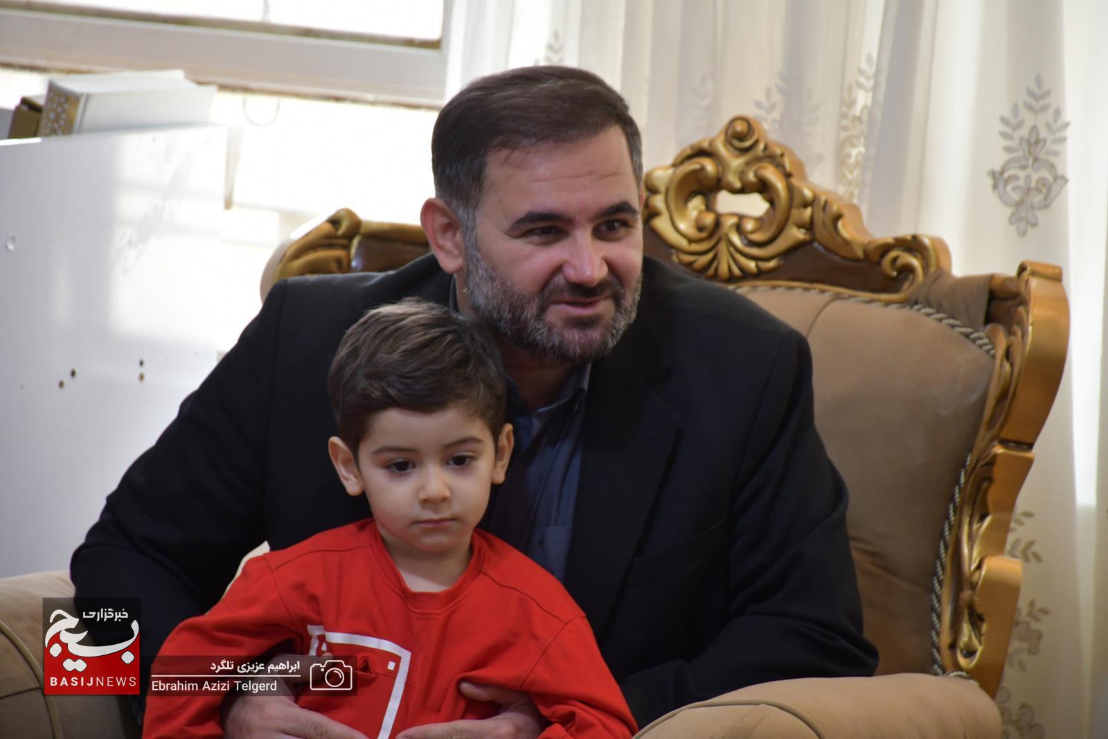 دیدار و تجلیل مسئولان سپاه فتح از خانواده شهدا