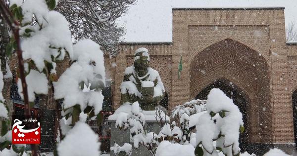 بارش ۵۰ سانتی‌متری برف در استان اردبیل