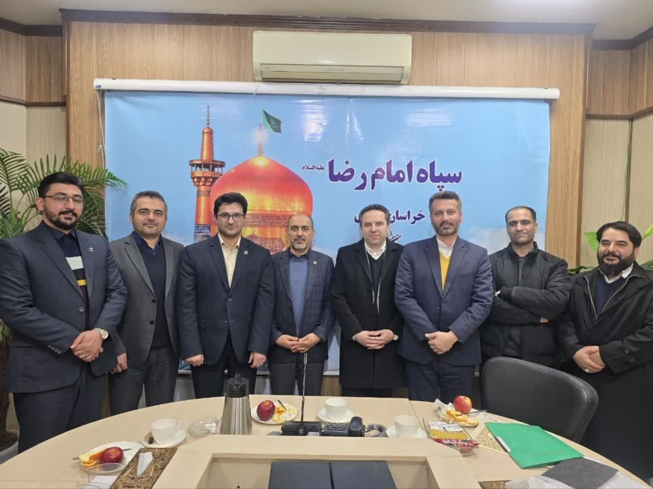امضای تفاهم‌نامه همکاری میان پارک علم و فناوری خراسان رضوی و سپاه امام رضاعلیه السلام 