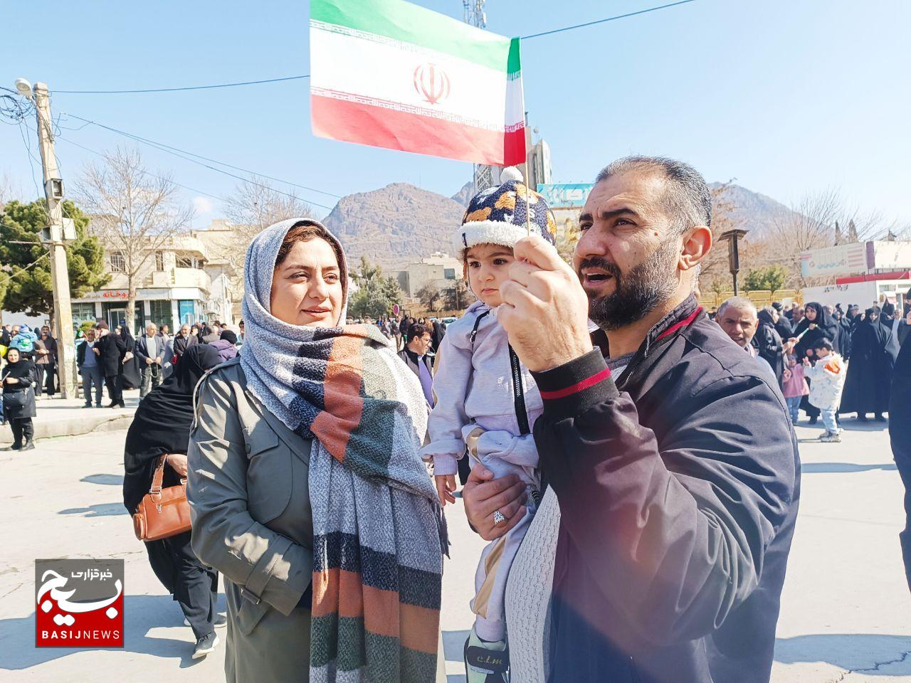 حضور پرشور بانوان لرستان؛ در جشن انقلاب، ۱۴۰۳