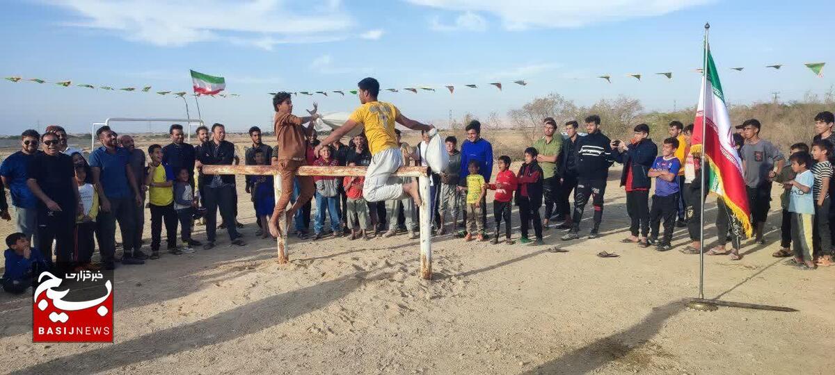 برگزاری بازی‌های بومی محلی روستایی در هندیجان