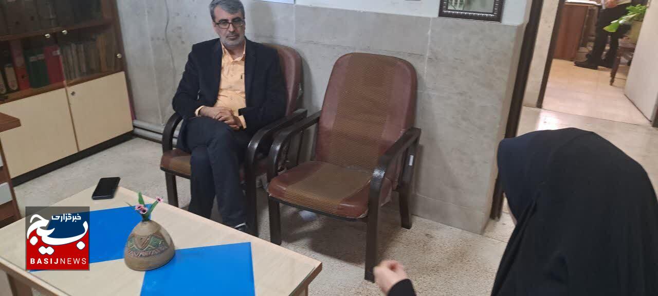 نشست هم‌اندیشی رئیس اداره سوادآموزی و مسئول بسیج فرهنگیان شاهرود