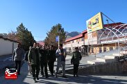 بازدید رئیس سازمان بسیج مستضعفین از دهکده مقاومت اراک