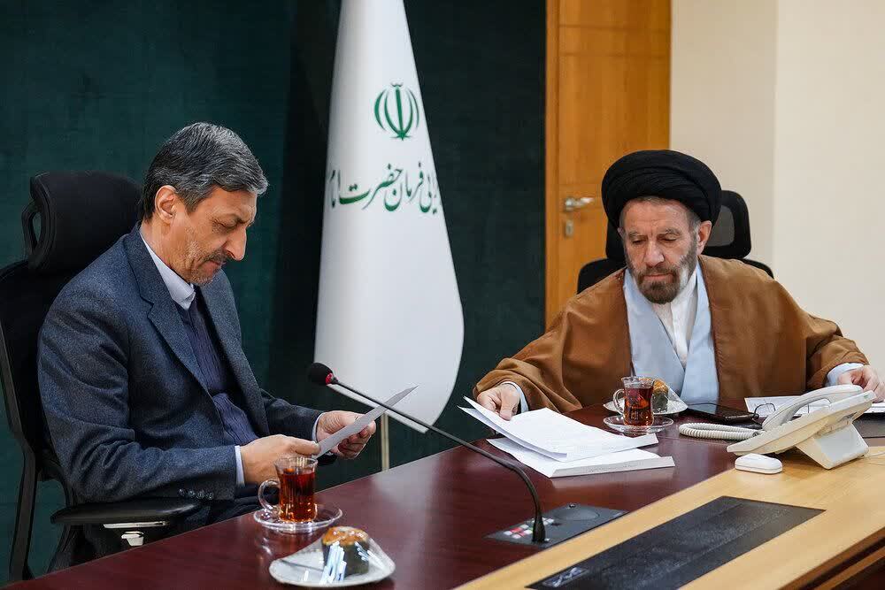 دیدار صمیمی نماینده ولی فقیه در استان لرستان با رئیس ستاد اجرایی فرمان امام (ره)