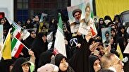 بزرگداشت شهید سید حسن نصرالله در گلستان شهدای اصفهان/فیلم