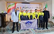 مرکزی قهرمان مسابقات دو صحرا نوردی کارگران کشور شد