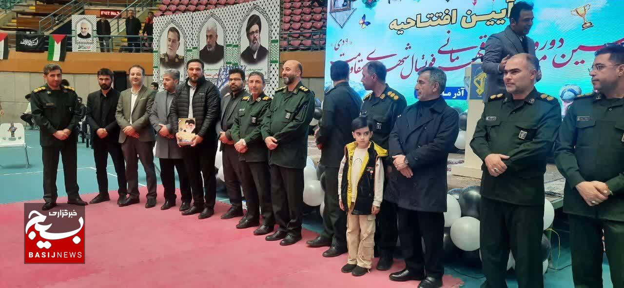 پایان یازدهمین دوره مسابقات فوتسال جام شهدای مقاومت (9 دی)