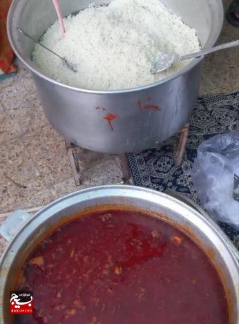 توزیع بیش از ۱۰۰ پرس غذای گرم بین مستمندان گتوند